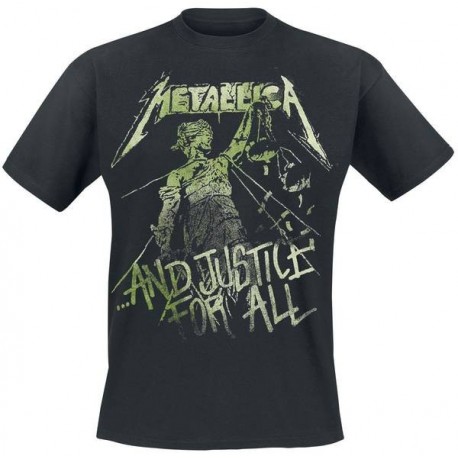 T-shirt METALLICA - ... And Justice For All - Vintage